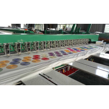 Máquina de bordar de Chenille grande de alta velocidade para a indústria têxtil